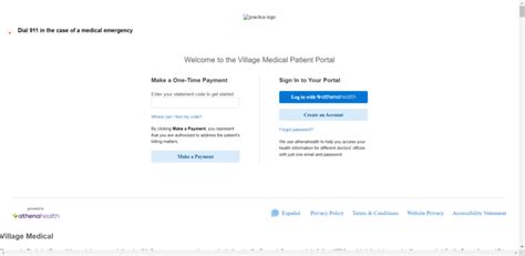 village medical patient portal log in.